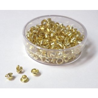 Akiles Brass-plated Eyelets for AEP Eyelet System [pack of 250]