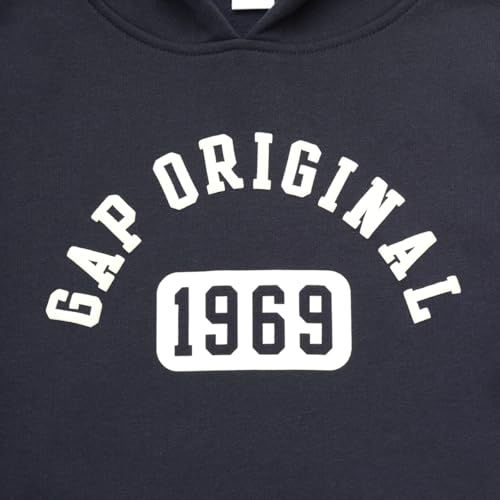 Image of GAP Boys' Logo Hoodie Hooded Sweatshirt