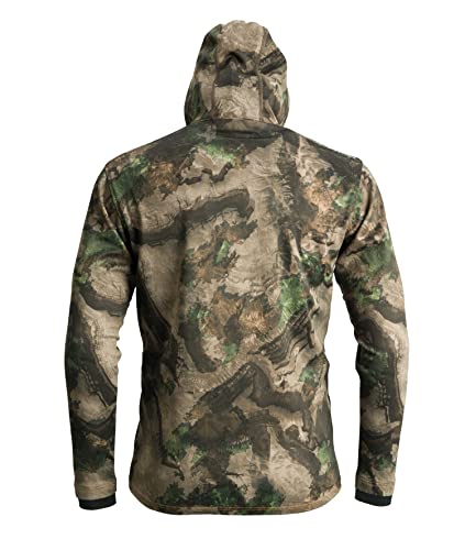 ScentLok Silentshell Camo Hooded Hunting Jacket for Men Lightweight Whitetail Gear4
