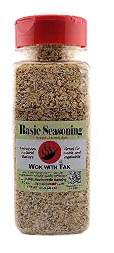Comparison: Best Oil For Seasoning A Wok 10 Basic Seasoning Mix (10 oz) to enhance umami flavor of any stir-frying vegetable or meat dishes. Also great for other uses, such as seasoning soup, pasta, salads, and more. All natural with no MSG or other artificial flavorings.