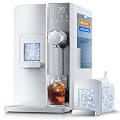 Ice Maker Water Filter Dispenser - Makes Ice, Hot & Cold Water, 7-Stage Purification with Remineralization, 7 Temp & 5 Volume Choices, Portable No Installation.