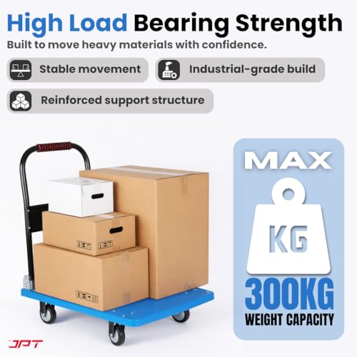 Image of JPT Hand Truck Folding Trolley Truck (300KG Small)