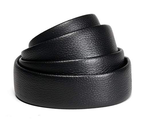 BOSSARON Ledergürtel Herren Leder Gürtel mit Automatik Schnalle Business Anzug 35mm Belt Schwarz - Image 7