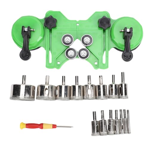 Kit de sierras de corona con guía de succión para taladro miniatura 6