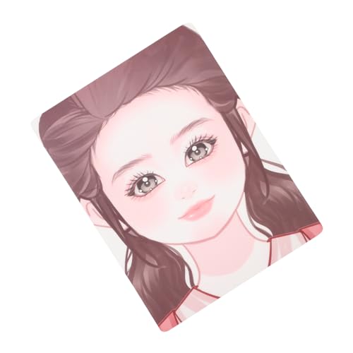 HOMSFOU Makeup Practice Board Face Painting Template Easy to Clean Reusable Face Exercise Template