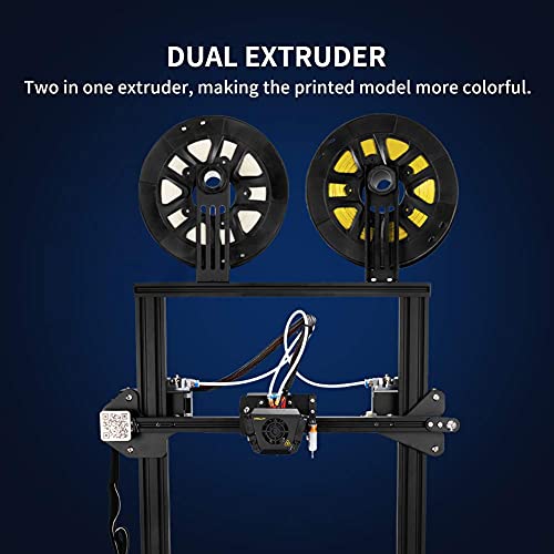 Image of 3IDEA CR-X Pro 3D Printer | Dual Extruder | BL Touch | Meanwell Power Supply | Resume Printing | Print Size: 300x300x400mm