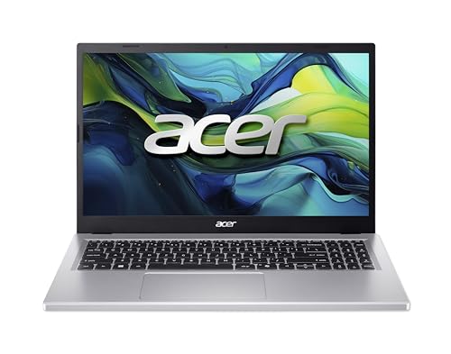 Acer Aspire Go 15 (AG15-71P-78V2) Laptop | 15.6' FHD IPS Display | Intel Core i7-13620H | 16 GB RAM | 512GB SSD | Intel UHD | Windows 11 | QWERTZ Tastatur