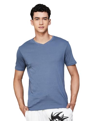 Image of Bossini Men's Solid Regular Fit T Shirt