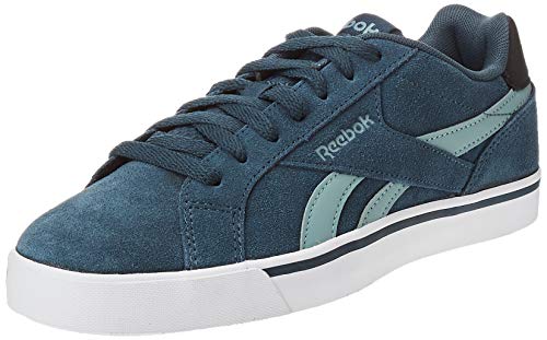 Reebok Herren Royal Complete 2ls Tennisschuhe, Mehrfarbig (Blue Hills/Teal Fog/Black/White 000), 44 EU