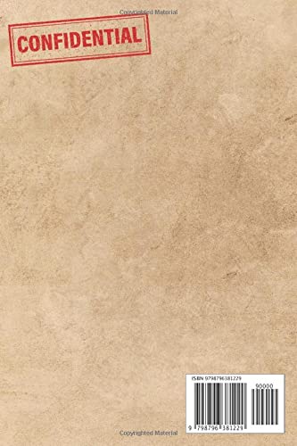 Detective Notes: Top Secret, Private and Confidential: Lined Notebook for Kids, Detective Journal for Spy, Police, and Undercover Agent Games and Parties, Detective Party Favor, Cool Spy Notepad - Image 2