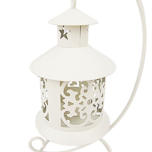 Vejaoo Annata portacandela candeline metallo Laser...