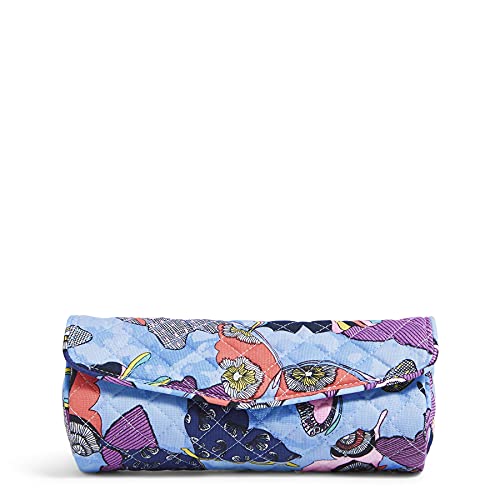 Vera Bradley Women's Cotton on a Roll Makeup Brush & Pencil Case