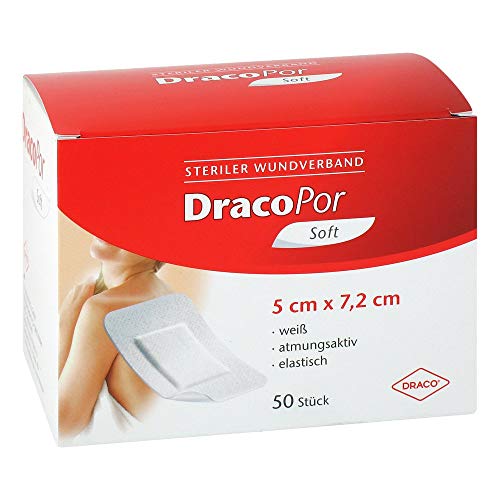 DRACOPOR Wundverband 5x7 2 cm steril 50 St