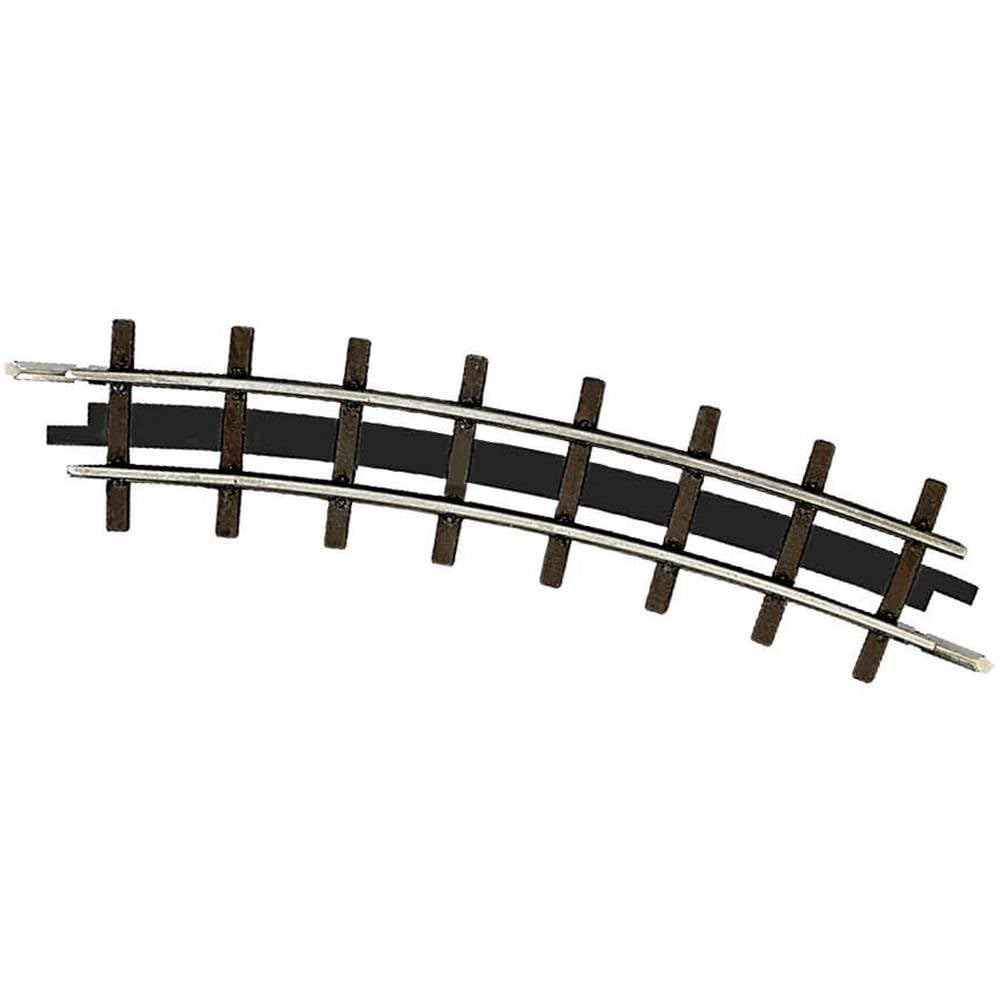 Modélisme ferroviaire - BUSCH ENVIRONNEMENT - BUE12341 - Aiguillage gauche 175 mm, 22,5° - Jeux - Jouets
