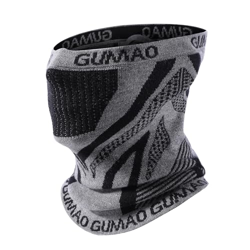 Image of Winter Neck Gaiter Warmer Scarf Cold Weather Windproof Face Mask for Man & Women - Ski Mask for Outdoor Sports