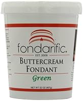 Algopix Similar Product 11 - Fondarific Buttercream Green Fondant