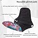 Asenappy Large Random Prints Reusable Cloth Menstrual Pads Waterproof Sanitary Pads (5randompads)