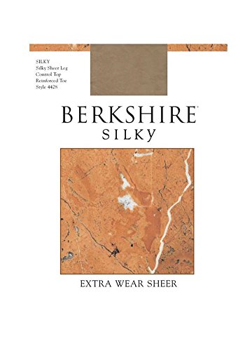 Image of Berkshire Women's Silky Extra Wear Sheer Control Top Pantyhose 4428