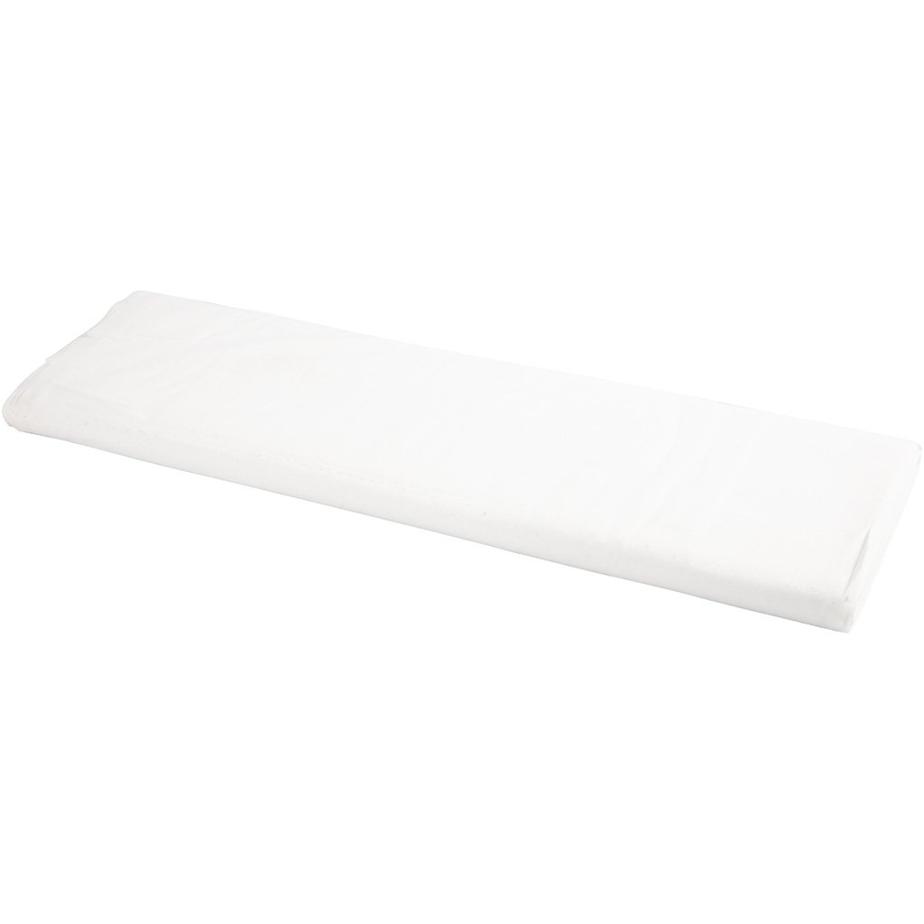 Creativ Stoff,Weiß,B:145cm,140g,10m/1Rolle