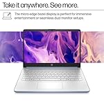 HP 14 Ultrabook • Back to School Limited Edition w/Microsoft 365 • Intel 4-Core CPU • 8GB RAM • 1.6TB Storage (128GB OnBoard w/ 512GB Portable Drive + 1TB OneDrive) • Sky Blue • Win 11 - Image 4