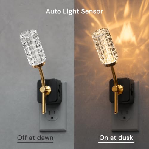 Image of L LOHAS LED Night Lights Plug into Wall, 3000K Soft White