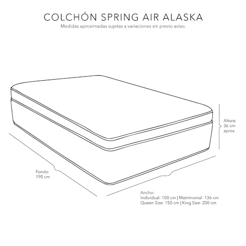 Catálogo para Comprar On-line Colchon Spring Air Comfort Flex que puedes comprar esta semana. 14 Imagen adicional