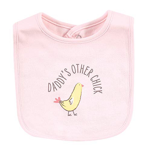 Image of Hudson Baby Unisex Baby Cotton Bibs, Hogs And Kisses, One Size