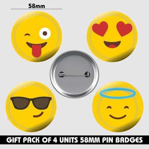 Image of Motivational Pins Badges 58mm Size | Round Button Badges | Inspirational Quotes | Return Gift | Event Badges | Kids Badges | Women brooches | Perfect for Backpacks