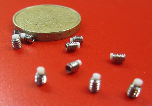 18-8 Stainless Steel Nylon Tip Set Screw 4-40 x .125
