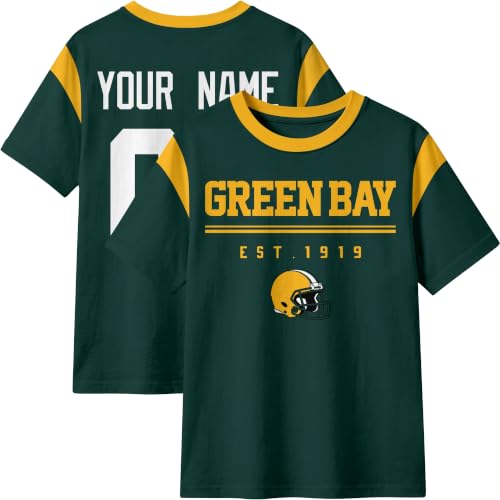 Image of T-Shirt Custom Crewneck Short Sleeve for Men Gifts | Custom T-Shirt Personalized Name and Number