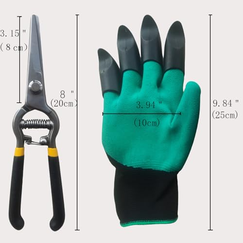 Set de tijeras de podar para jardín 2 unidades miniatura 3