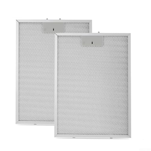 2 filtros de ventilador extractor de aluminio QP130 pantalla de ventilación 41,5x30cm