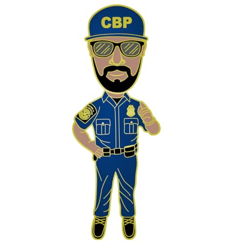 BB-019 CBP Field Operations CBPO Bobblehead Pin CBPO Field Ops