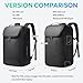 BANGE Men's Anti-Theft Backpack,Waterproof Fashion Travel Backpacks,High Tech Backpack with USB3.0 Charging Port,Business Laptop Backpack Fits 17.3 Inch Notebook…