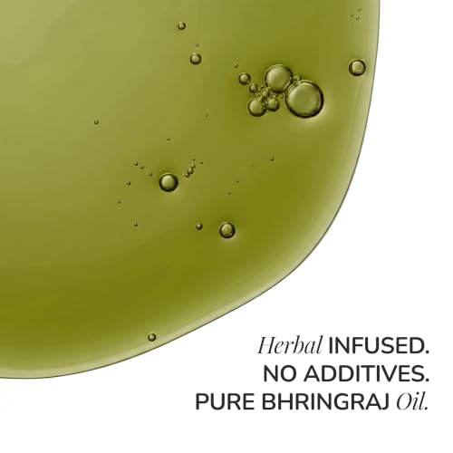 Image of Pure Bhringraj Hair Oil for Hair | Nourishes Scalp and Roots for Healthier-Looking Hair | 30ml
