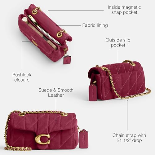 Image of COACH Women's Quilted Leather Tabby 20 Shoulder Bag