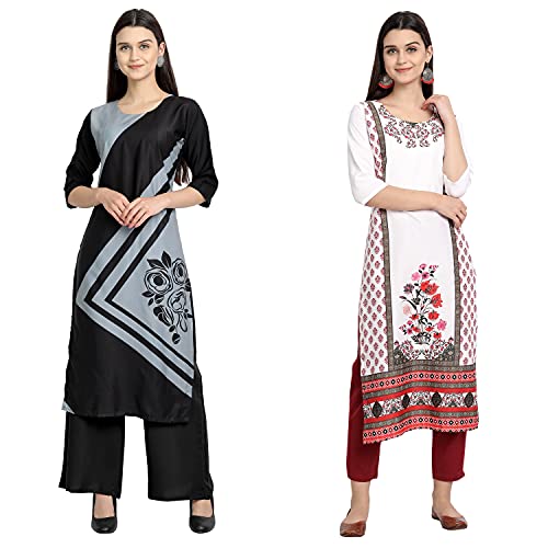 Image of Women's Crepe Regular Kurta