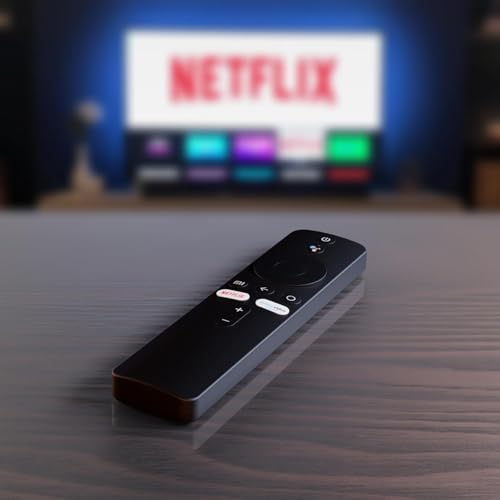 Image of Original Voice Remote Control Compatible for Mi TV | Bluetooth Smart Remote with Google Assistant Voice Control | Compatible with Mi Smart TV, Android TV & Mi Box