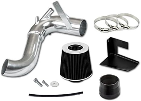 Black Heat Shield Cold Air Induction Kit + filter Compatible with 2011-2014 Sonata 2.0L Turbo