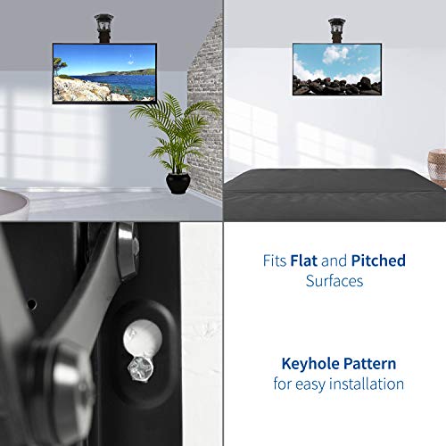 VIVO Electric Ceiling TV Mount for 32 to 70 inch Screens, Large Flip Down Motorized Pitched Roof VESA Mount, Master Pack… - Image 7