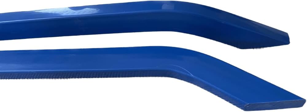Roxom Boat Trailer Bunks with 45 Degree Bends Plastic. Replacement 5 & 6 Foot Bunks Marine Blue. Carpet Replacement Slides. Aluminium Boat Hulls. Fishing, Jon, Kayaks, PWC, Air.