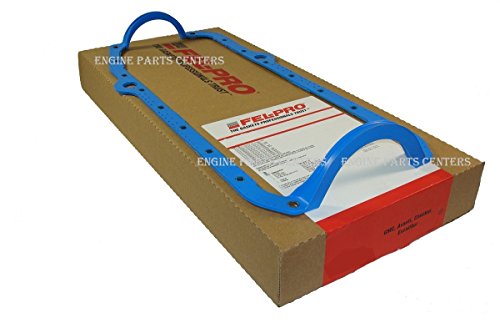 Fel Pro 1 Piece Oil Pan Gasket 1965-1990 GEN-4 Chevy bb 454 427 366 (1 Piece Rubber) (Gen IV Blocks)