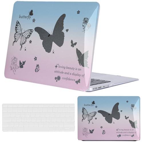 Carcasa MacBook Pro 15 Retina A1398 ideal para estudiantes y oficinas diseño mariposa