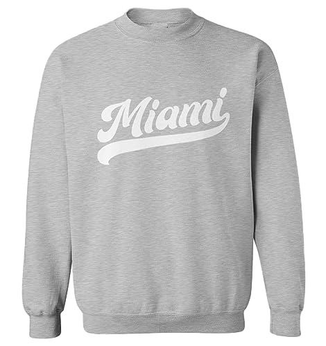 Haase Unlimited Miami - Baseball Jersey Style Toddler Fleece Crewneck Sweater