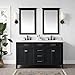 ALL-IN-ONE Paint by Heirloom Traditions, Iron Gate (Black), Quart - Durable cabinet and furniture paint. Built in primer and top coat, no sanding needed. Includes our 30 featured color card.