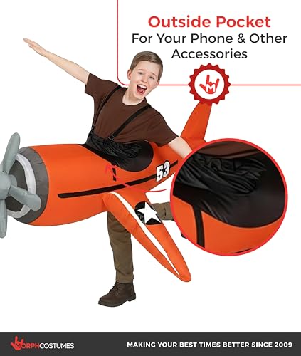 Disfraz Inflable Avión de Combate para Niños miniatura 2