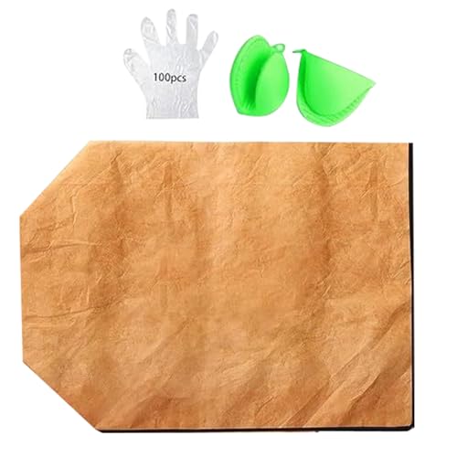 Manta de barbacoa para descansar carne, reutilizable, aislada, con cremallera, para cocinar al aire libre, kit de accesorios para parrilla que incluye guantes de calor y clips para manipular carne