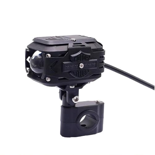 Soporte de foco de motocicleta y barra de luz ajustable para defensa de moto y barra ATV UTV 8