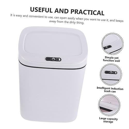 Bote de basura inteligente sin contacto para cocina y baño miniatura 2