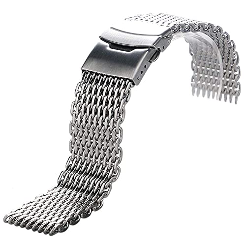 Remplacement de bracelet de montre cassé en maille d'acier durable - 5